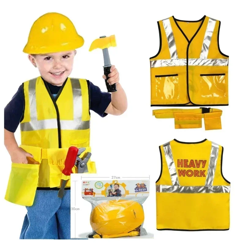 Kids Toys Set - Construction Worker Costumes for Boys,Toddler Dress