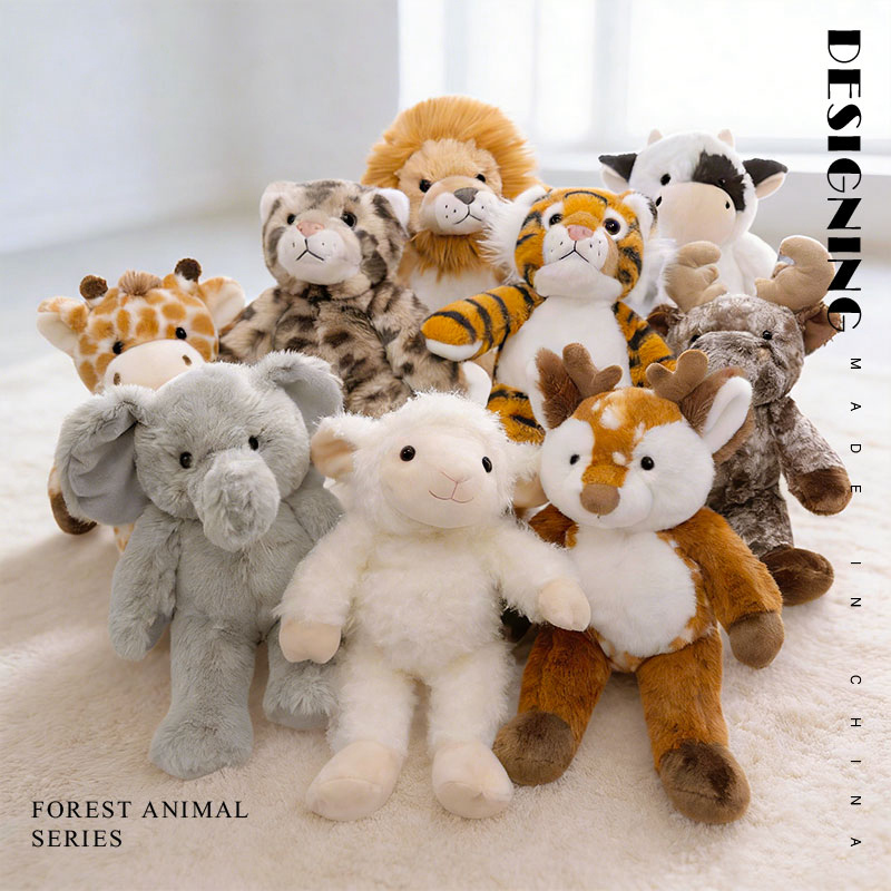 Kids Toys Elephant - Simulation 9 Style Long Legs Plush