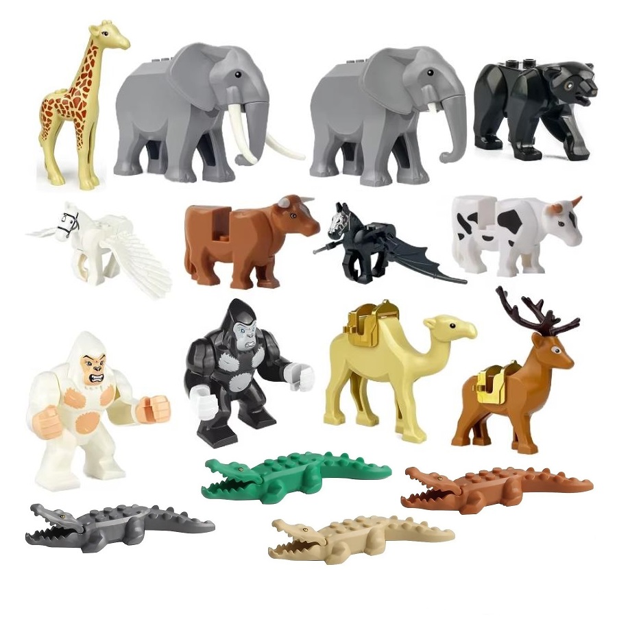 Kids Toys Elephant - The Zoo African Animal Elephants Camel