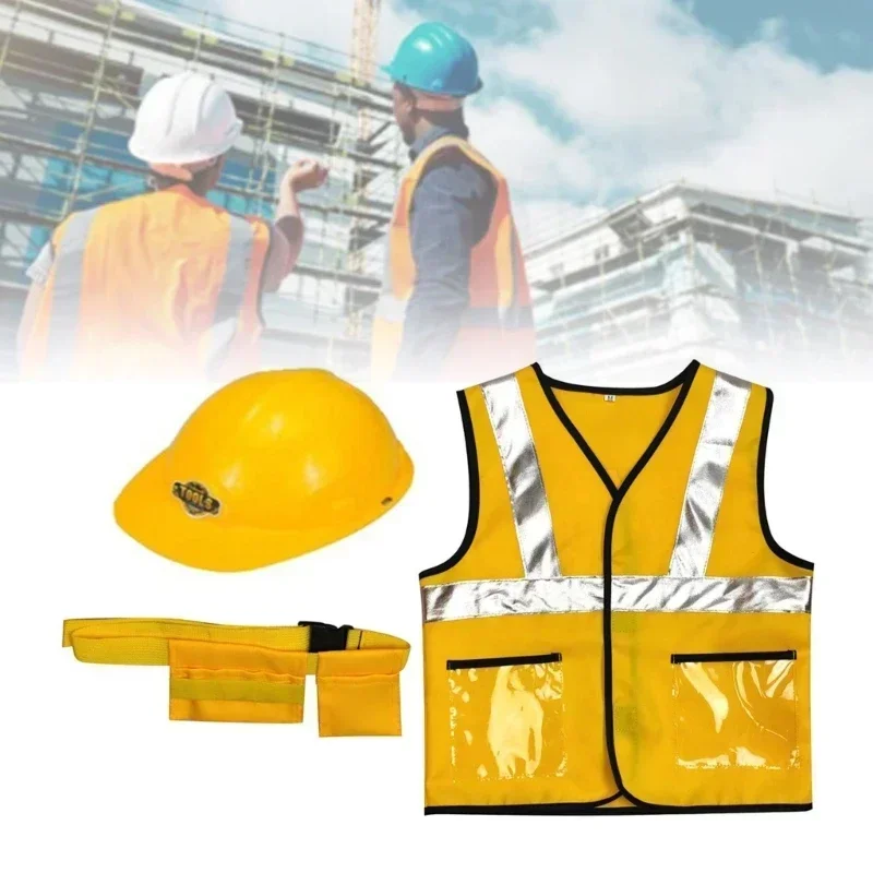 Construction Worker Costumes f - Kids Toys Set ulasan dan harga