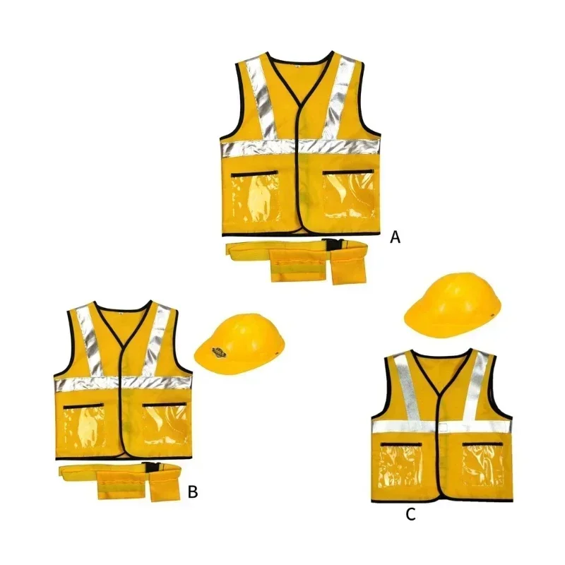 Construction Worker Costumes f - Kids Toys Set ulasan dan harga