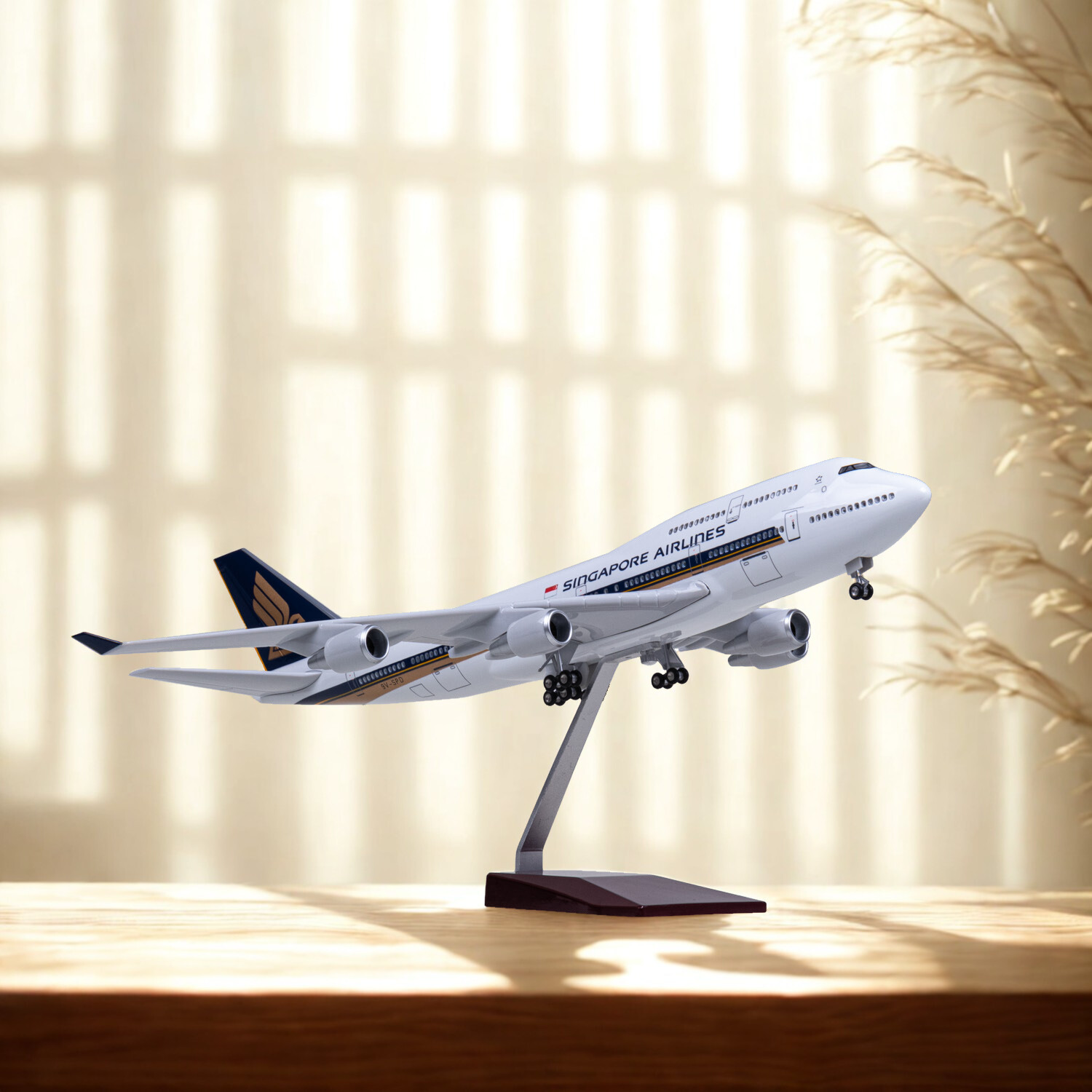 47cm B747 Singapore Model Airc - Kids Toys Singapore ulasan dan harga