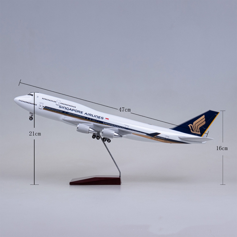 47cm B747 Singapore Model Airc - Kids Toys Singapore ulasan dan harga