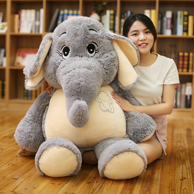 Giant plush Elephant toys Grey - Kids Toys Elephant ulasan dan harga