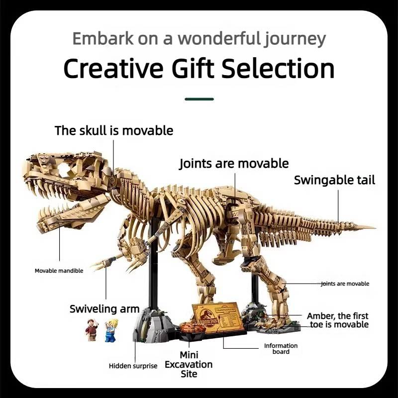 3145pcs Dinosaur Fossil Buildi - Kids Toys Blocks ulasan dan harga