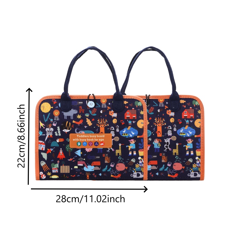 Cartoon City Busy Board Felt Q - Kids Zip Toys ulasan dan harga
