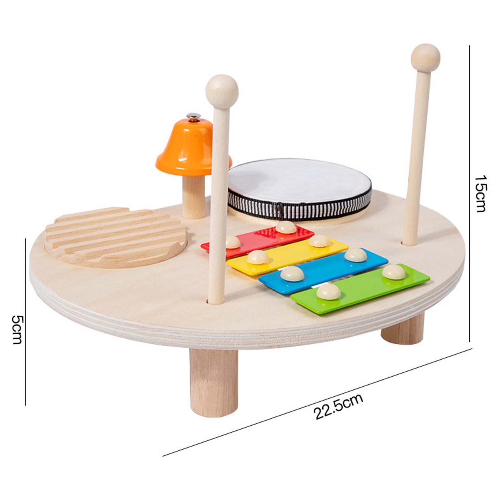 Children's Percussion Set Wood - Kids Toys Xylophone ulasan dan harga