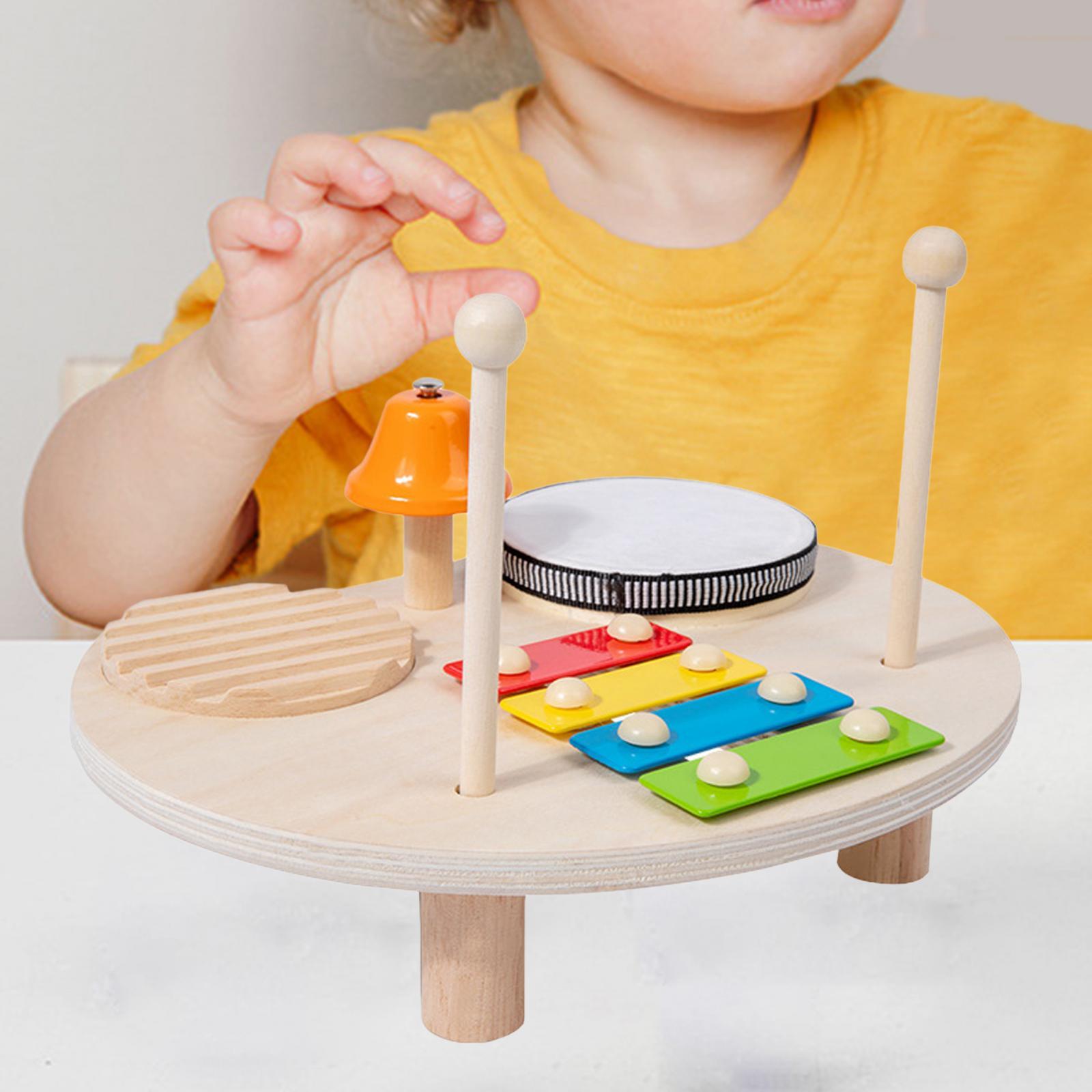 Children's Percussion Set Wood - Kids Toys Xylophone ulasan dan harga