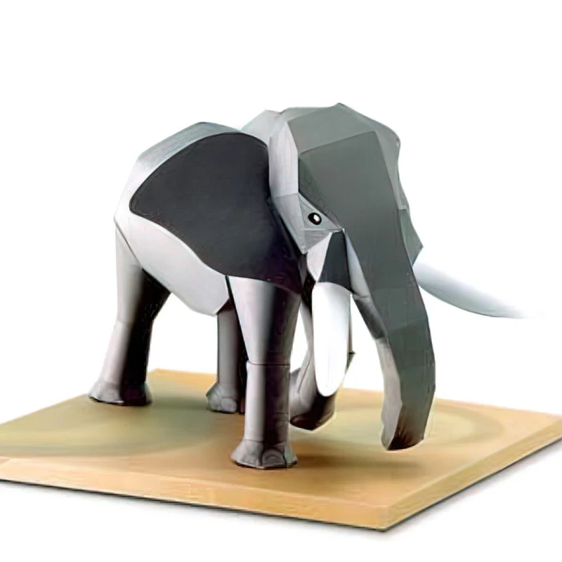 African Elephant Origami Art M - Kids Toys Elephant ulasan dan harga