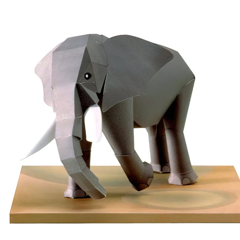 African Elephant Origami Art M - Kids Toys Elephant ulasan dan harga