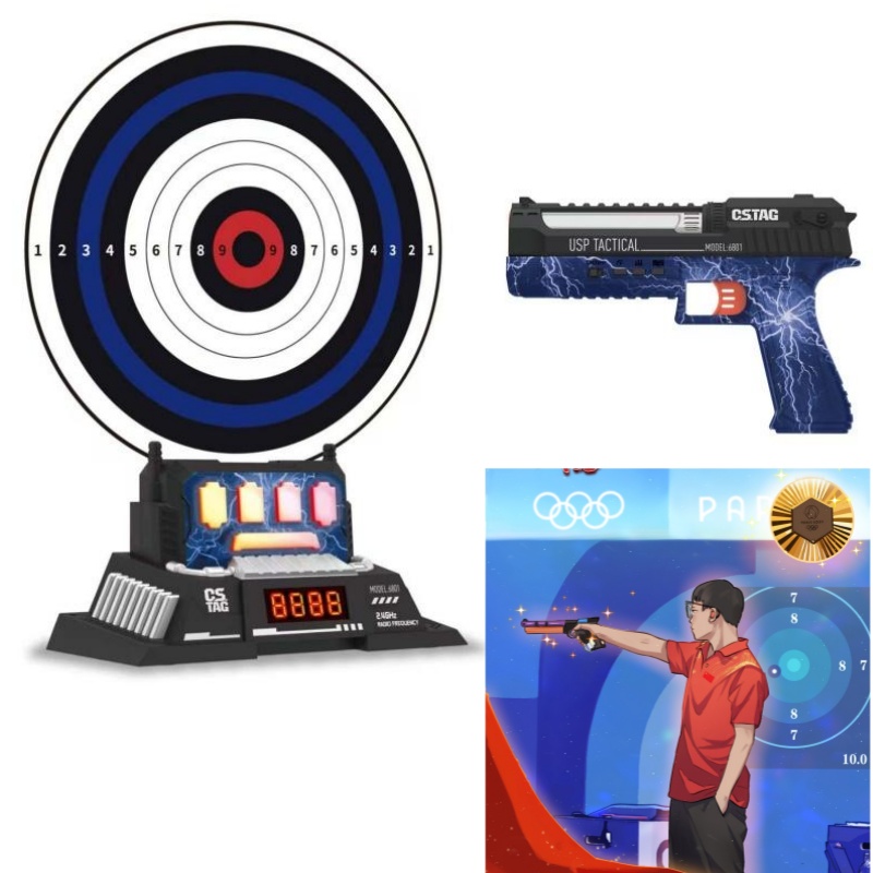 CSTAG AI Target Shooting Compe - Kids Toys Set ulasan dan harga