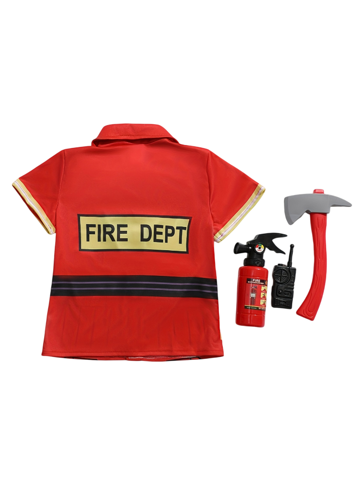 Kids Firefighter Style Shirt w - Kids Toys Set ulasan dan harga