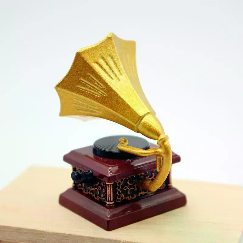 Dollhouse Vintage Phonograph M - Kids Toys Idea ulasan dan harga