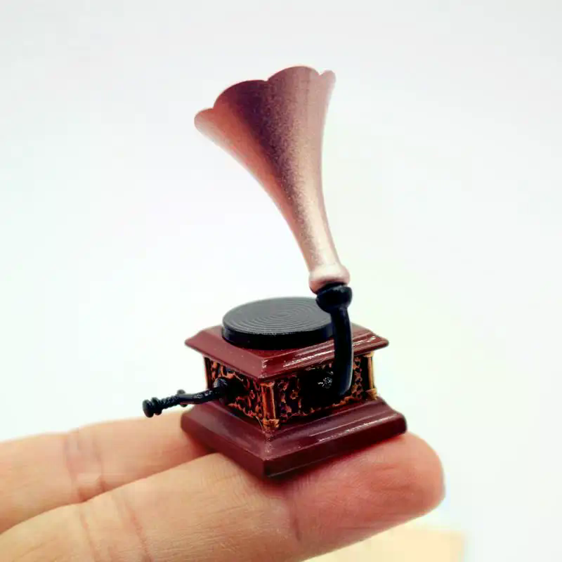 Dollhouse Vintage Phonograph M - Kids Toys Idea ulasan dan harga