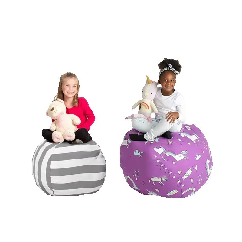 2025 New Bean Bag Storage Stuf - Kids Zip Toys ulasan dan harga