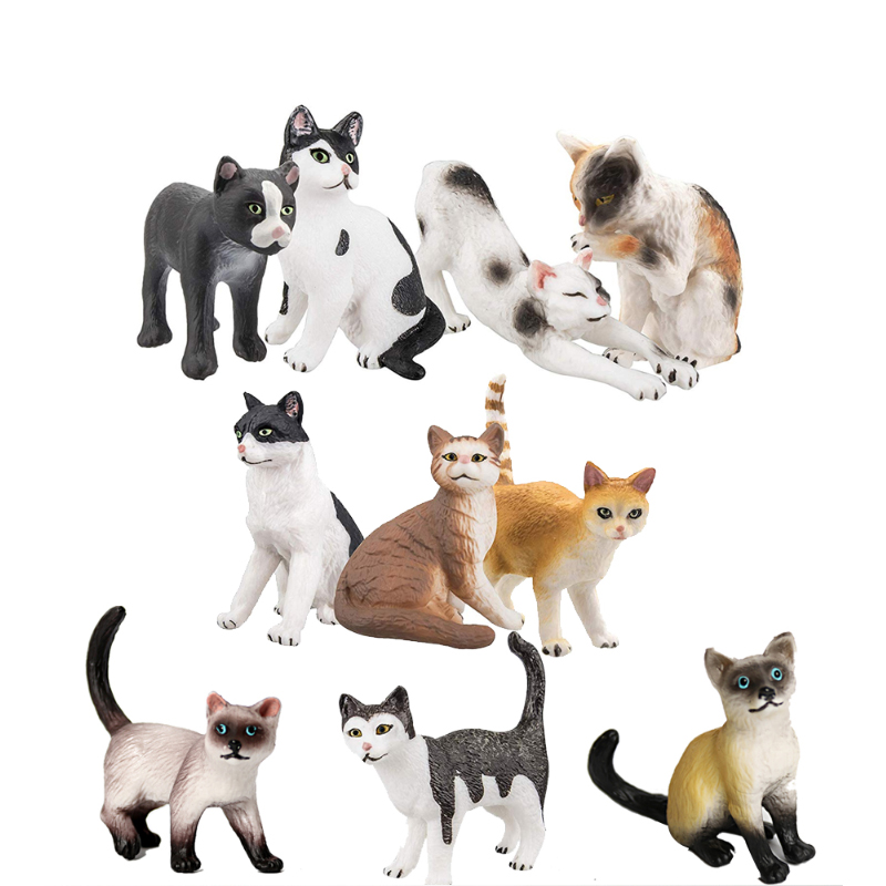 Cat Model Toys Farm Animals Mi - Kids Toys China ulasan dan harga