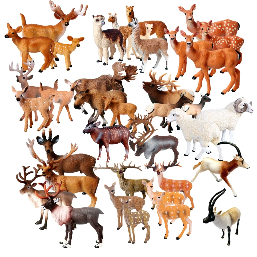 Toy Animals Figures Christmas  - Kids Toys Under 100 ulasan dan harga