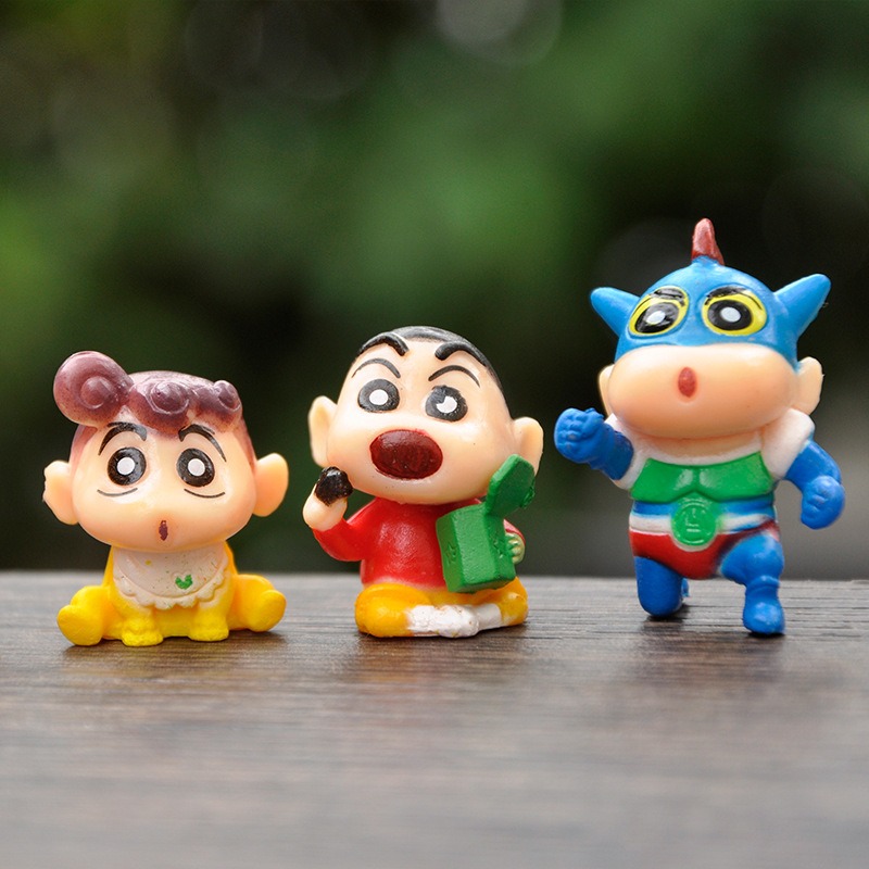 New Style Mini Crayon Shinchan - Kids Toys Set ulasan dan harga
