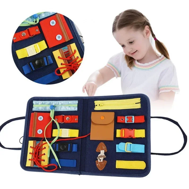 Kids Busy Board Buckle 1-5 Yea - Kids Zip Toys ulasan dan harga