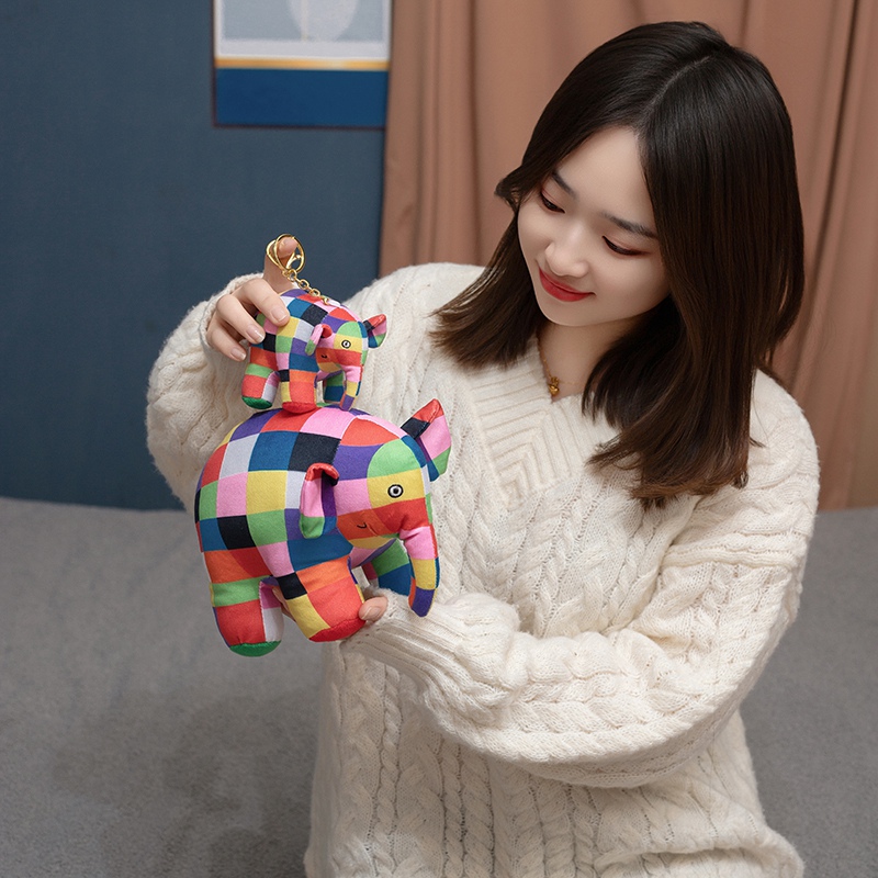 Cartoon Anime Elmer The Elepha - Kids Toys Elephant ulasan dan harga