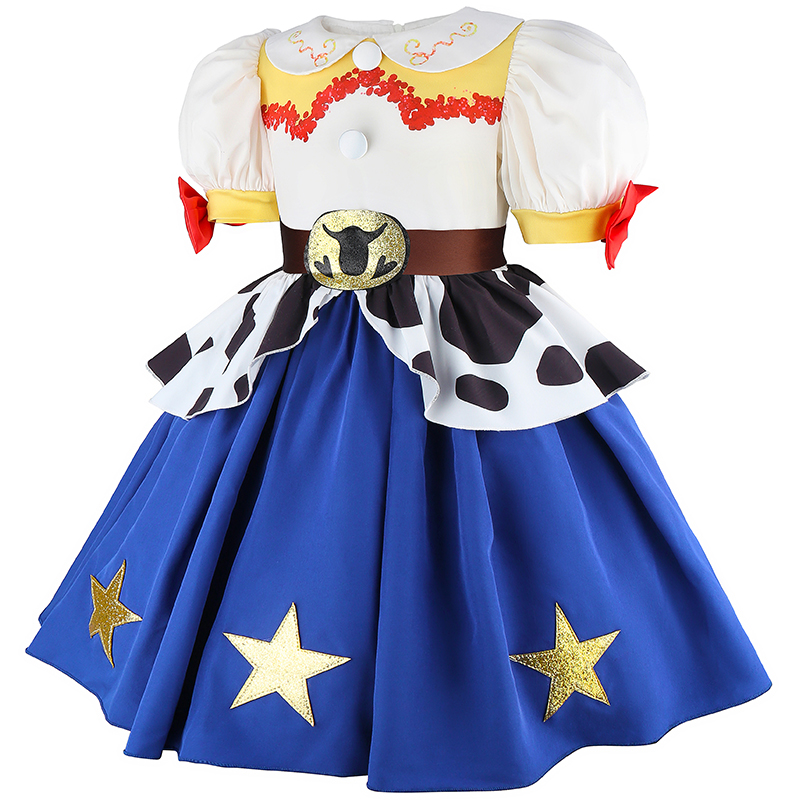 2026 New Girls Cow Spot Dress  - Kids Toys Set ulasan dan harga