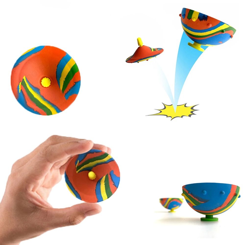 2pcs Fun Novel Anti Stress Bou - Kids Toys Jumping Poppers ulasan dan harga