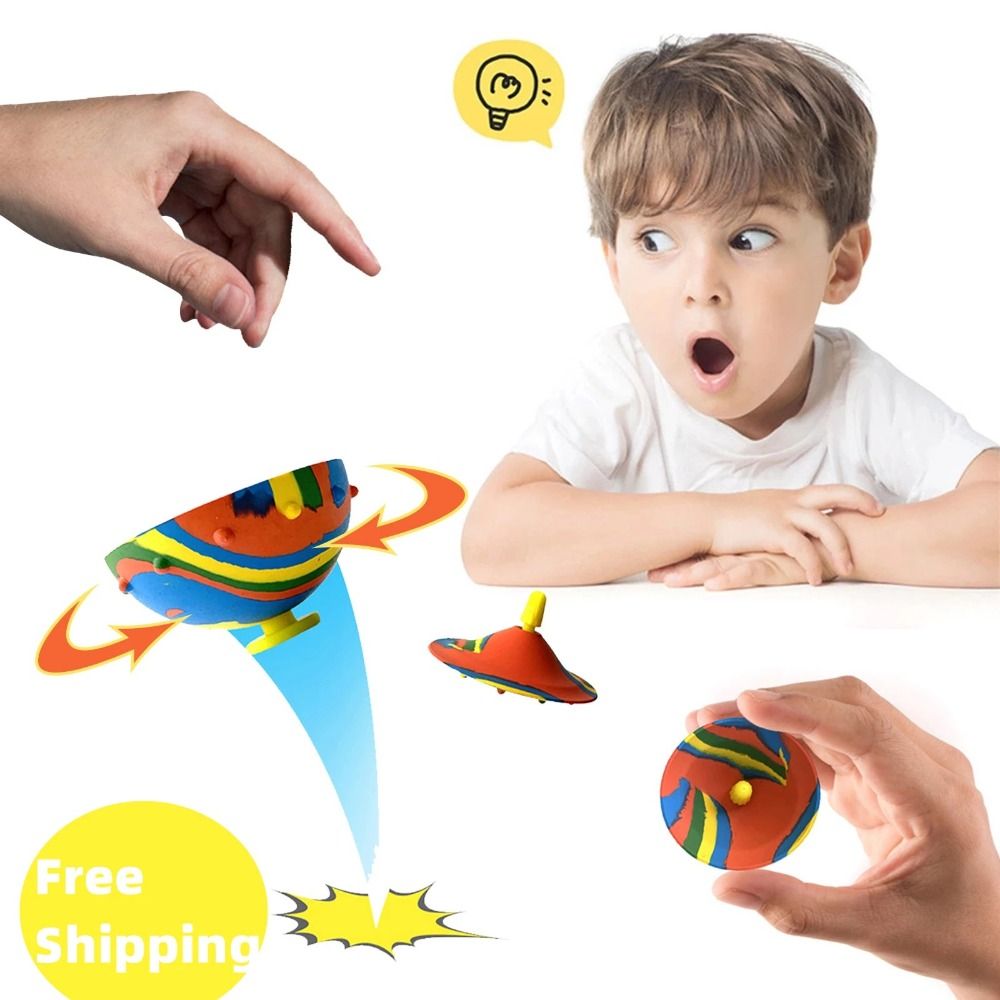 2pcs Fun Novel Anti Stress Bou - Kids Toys Jumping Poppers ulasan dan harga
